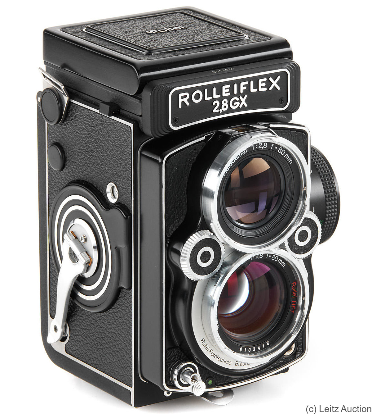 Rollei: Rolleiflex 2.8 GX camera