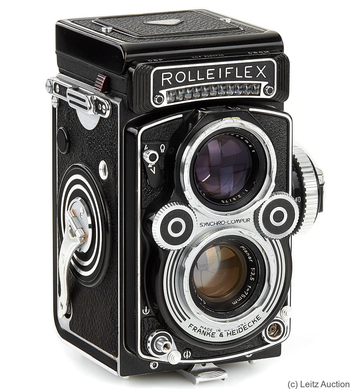 Rollei: Rolleiflex 3.5 F Model 3 camera