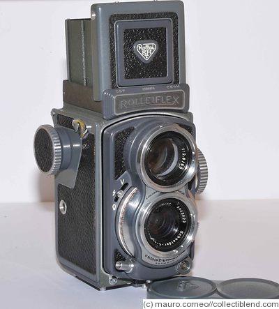 Rollei: Rolleiflex 4x4 Baby (grey/black) camera