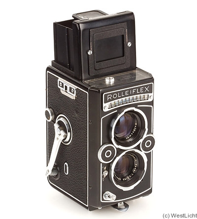 Rollei: Rolleiflex 4x4 Baby (prototype PR 205) camera