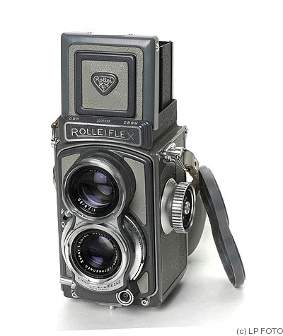 Rollei: Rolleiflex 4x4 Baby grey camera