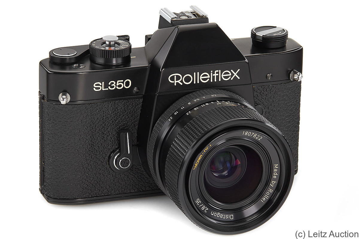 Rollei: Rolleiflex SL 350 (black) camera