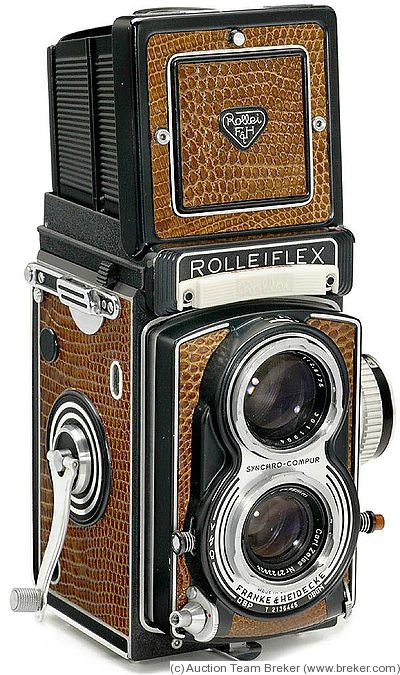 Rollei: Rolleiflex T Crocodile camera