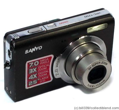 Sanyo: VPC-T700 camera