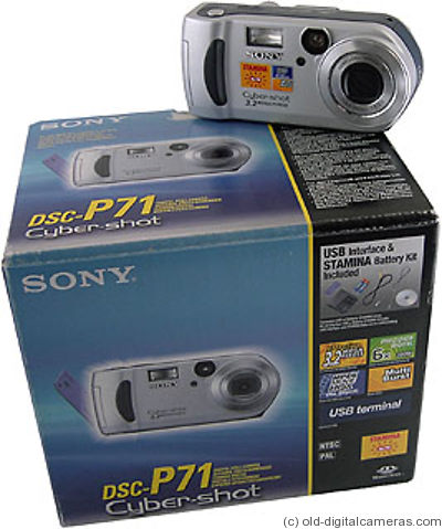 Sony: Cyber-shot DSC-P71 camera