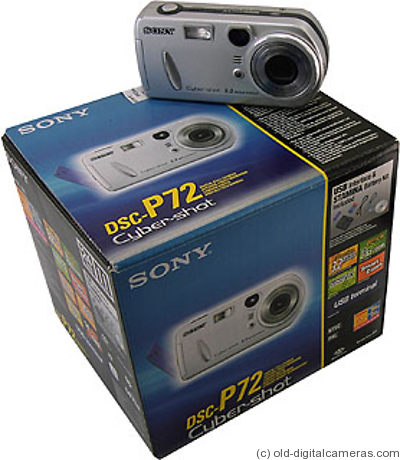 Sony: Cyber-shot DSC-P72 camera