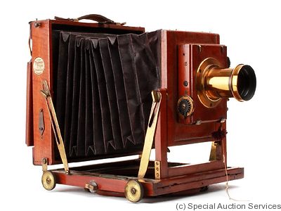 Thornton Pickard: Amber (half plate) camera