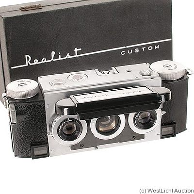 White: Stereo-Realist Custom (1050) camera