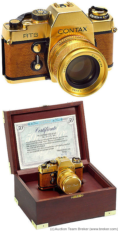 Yashica: Contax RTS Gold camera
