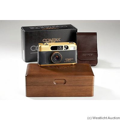Yashica: Contax T2 ’Gold 60 Years’ camera