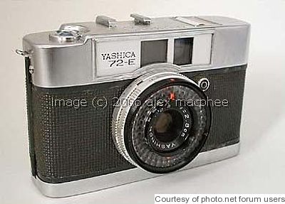 Yashica: Yashica 72E camera
