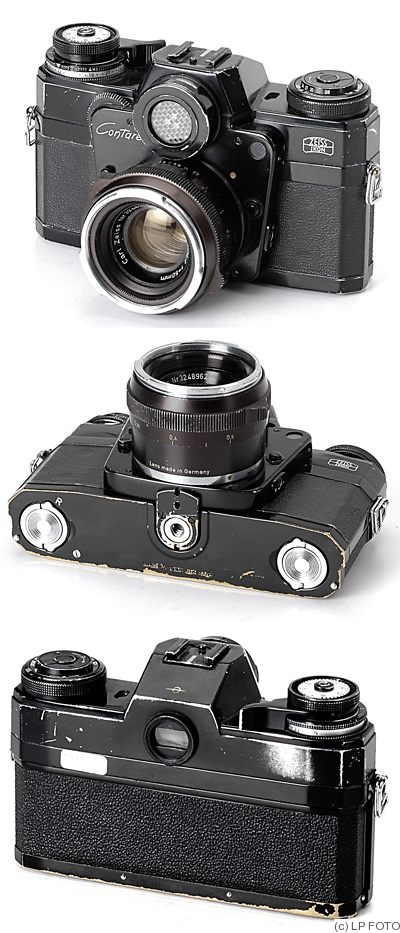 Zeiss Ikon: Contarex I ’Bullauge Bullseye’ (10.2401) black camera