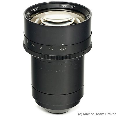 Angénieux: 50mm (5cm) f0.95 Type M1 (C-mount) camera