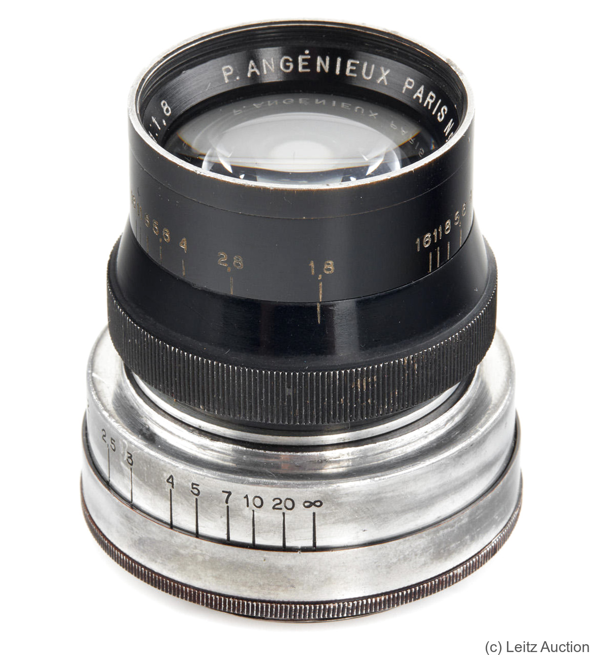 Angénieux: 50mm (5cm) f1.8 Type S (M39) camera