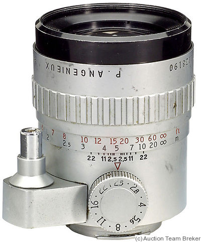 Angénieux: 90mm (9cm) f2.5 Type Y12 (Exakta) camera