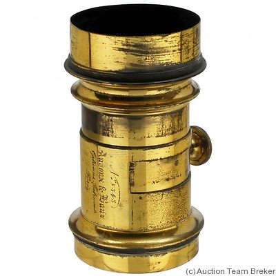 Anzoux & Ganz: Brass Lens (22cm len, 8cm dia, 40cm focal) camera