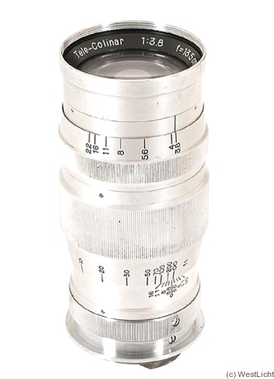 Arco: 135mm (13.5cm) f3.8 Tele-Colinar C camera
