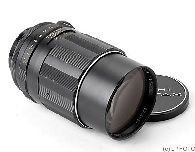 Asahi: 135mm (13.5cm) f2.5 SMC Takumar (M42) camera
