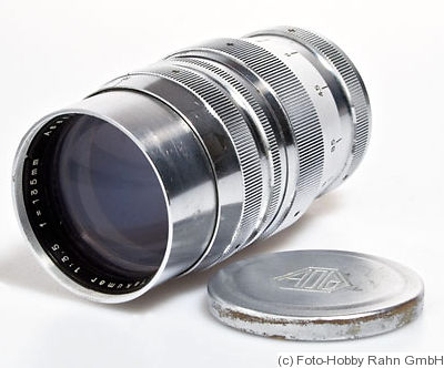 Asahi: 135mm (13.5cm) f3.5 Tele-Takumar (M39) camera