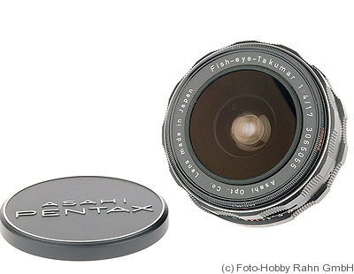 Asahi: 17mm (1.7cm) f4 Fish-Eye Takumar camera