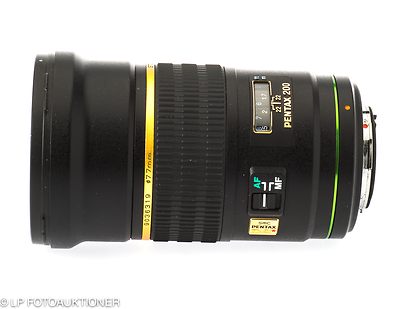 Asahi: 200mm (20cm) f2.8 SMC Pentax DA* ED IF SDM camera