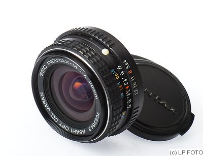 Asahi: 20mm (2cm) f4 SMC Pentax-M (PK) camera