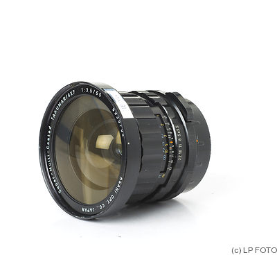 Asahi: 55mm (5.5cm) f3.5 SMC Takumar (Pentax 6x7) camera