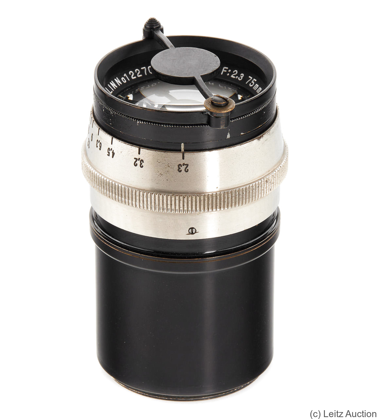Astro Berlin: 75mm (7.5cm) f2.3 Tachar (M39) camera