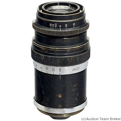 Bausch & Lomb: 90mm (9cm) f4.5 Tessar (M39) camera