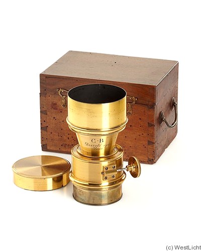 Berthiot, Claude: 200mm (20cm) Brass Lens camera