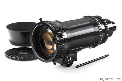 Berthiot, Som: 37.5-150mm f2.4 Pan-Cinor (Arri Standard) camera