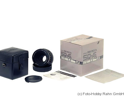 Bronica: 80mm (8cm) f2.8 Zenzanon-PS camera