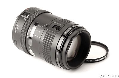Canon: 135mm (13.5cm) f2.8 EF camera