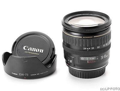 Canon: 24-85mm f3.5-f4 EF USM camera