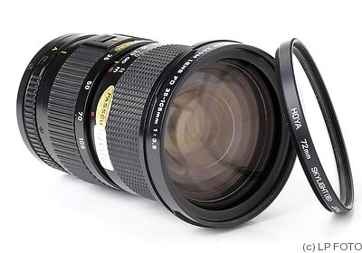 Canon: 35-105mm f3.5 FDn camera