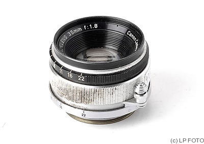 Canon: 35mm (3.5cm) f1.8 (SM) camera