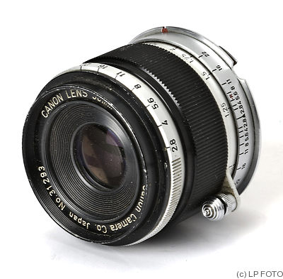 Canon: 50mm (5cm) f2.8 (SM) camera