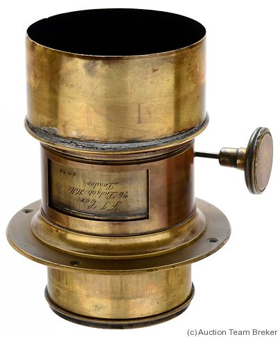 Cox: Brass Lens (13cm len, 6cm dia) camera