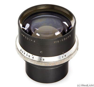 Dallmeyer: 2102mm (210.2cm) f1.9 Super-Six camera
