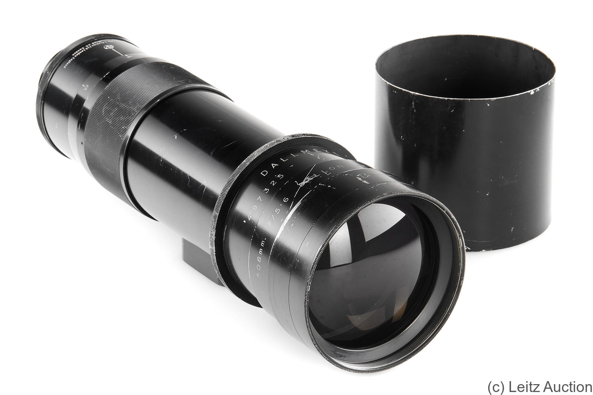 Dallmeyer: 508mm (50.8cm) f5.6 Dallon Tele-anastigmat (Hasselblad 1600F/1000F) camera