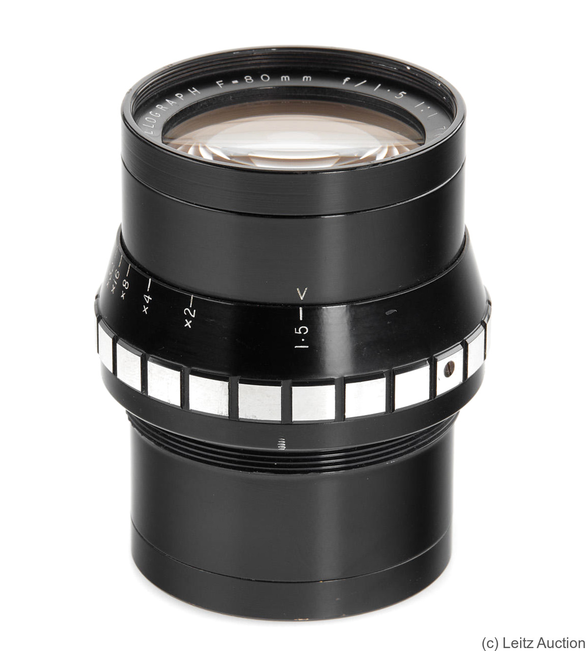 Dallmeyer: 80mm (8cm) f1.5 Octac Oscillograph camera