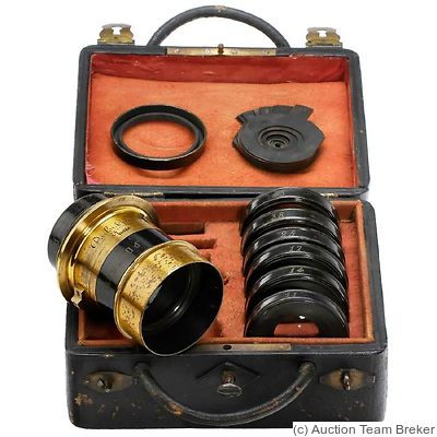 Darlot: Lens set 'Objectif Universel' (9.4cm len) camera