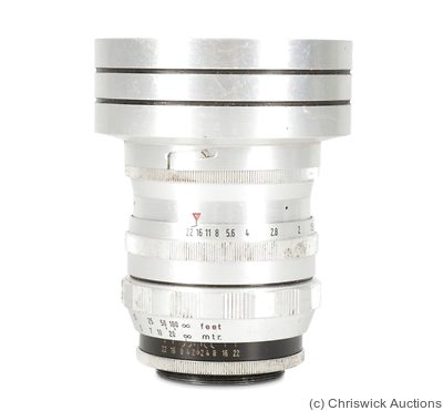 Enna: 85mm (8.5cm) f1.5 Ennalyt (M42, chrome) camera