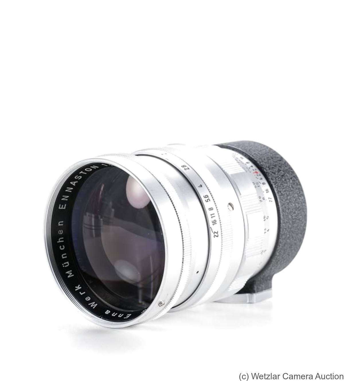 Enna: 85mm (8.5cm) f1.5 Ennaston C (M39) camera