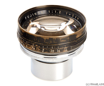 Fuji Optical: 50mm (5cm) f1.2 Fujinon (Nikon/Contax) camera