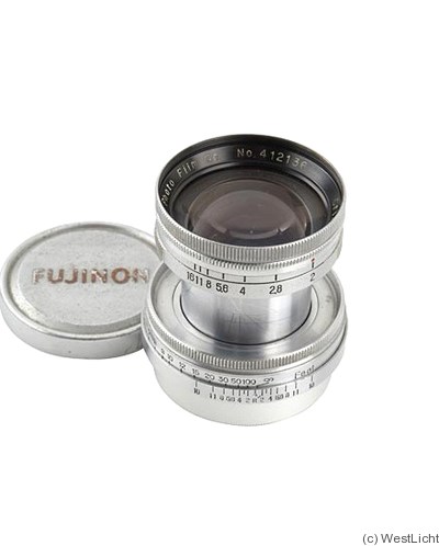 Fuji Optical: 50mm (5cm) f2 Cristar (M39) camera