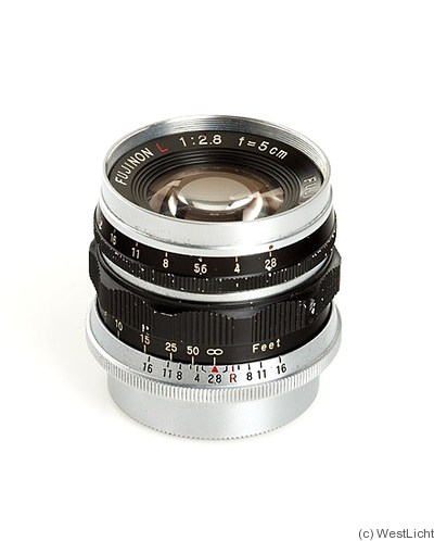 Fuji Optical: 50mm (5cm) f2.8 Fujinon L (M39) camera
