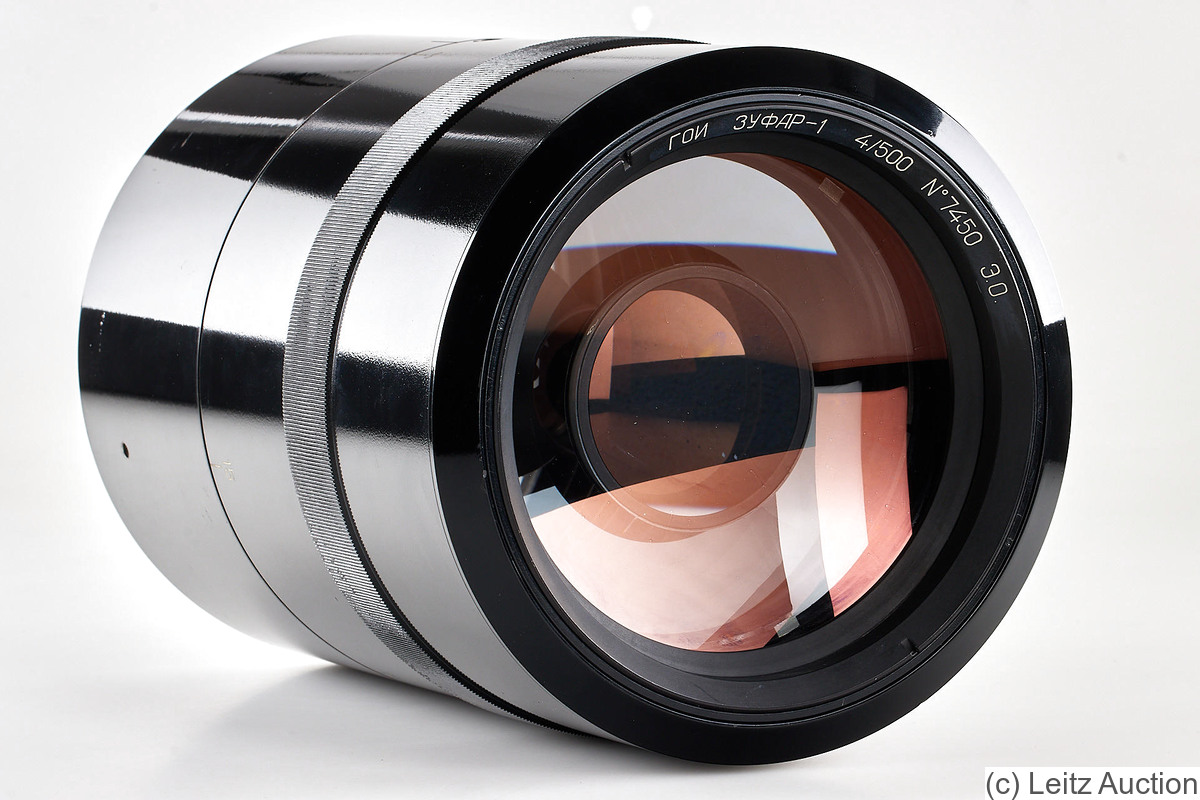GOI: 500mm (50cm) f4 Zufar-1 (42 screw-mount) camera