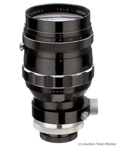 ISCO: 180mm (18cm) f2.8 Tele-Iscaron (Exakta) camera