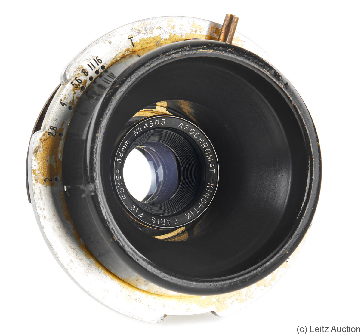 Kinoptik: 35mm (3.5cm) f2 Apochromat (Debrie) camera